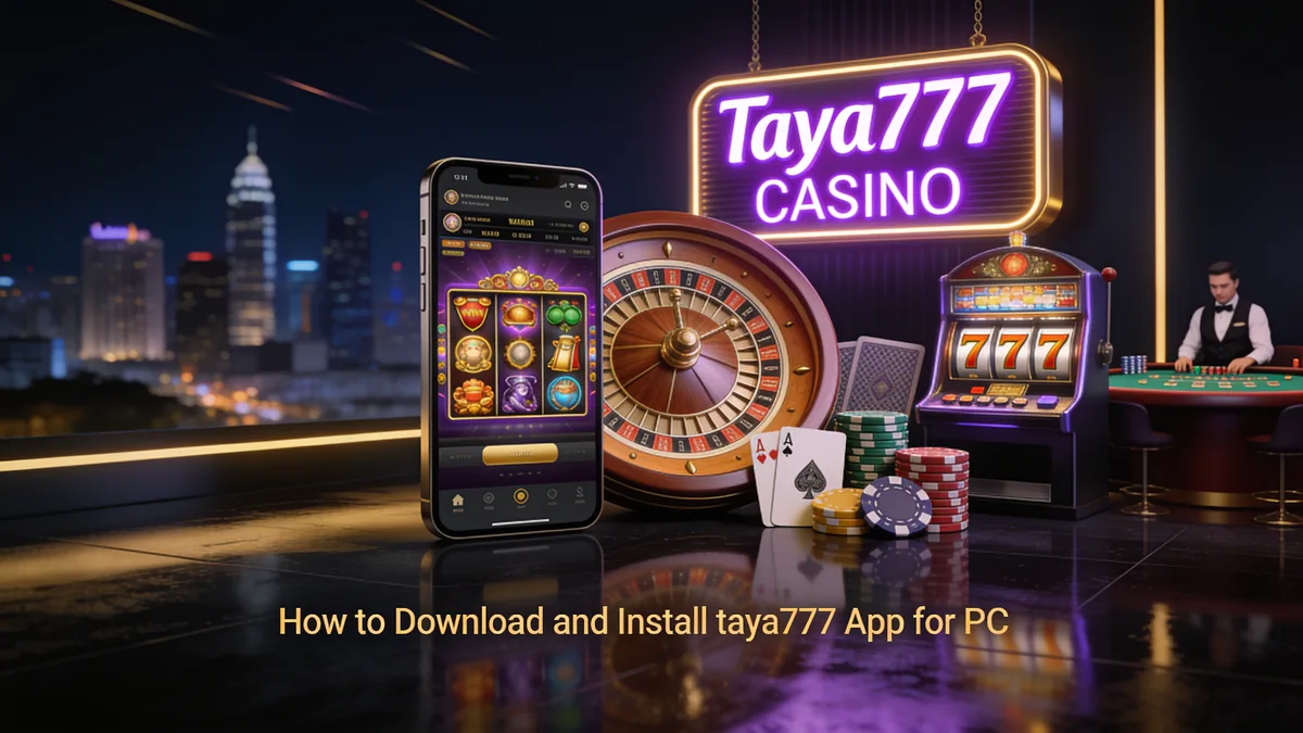How to Download and Install taya777 App for PC: taya777 guide for players in the Philippines