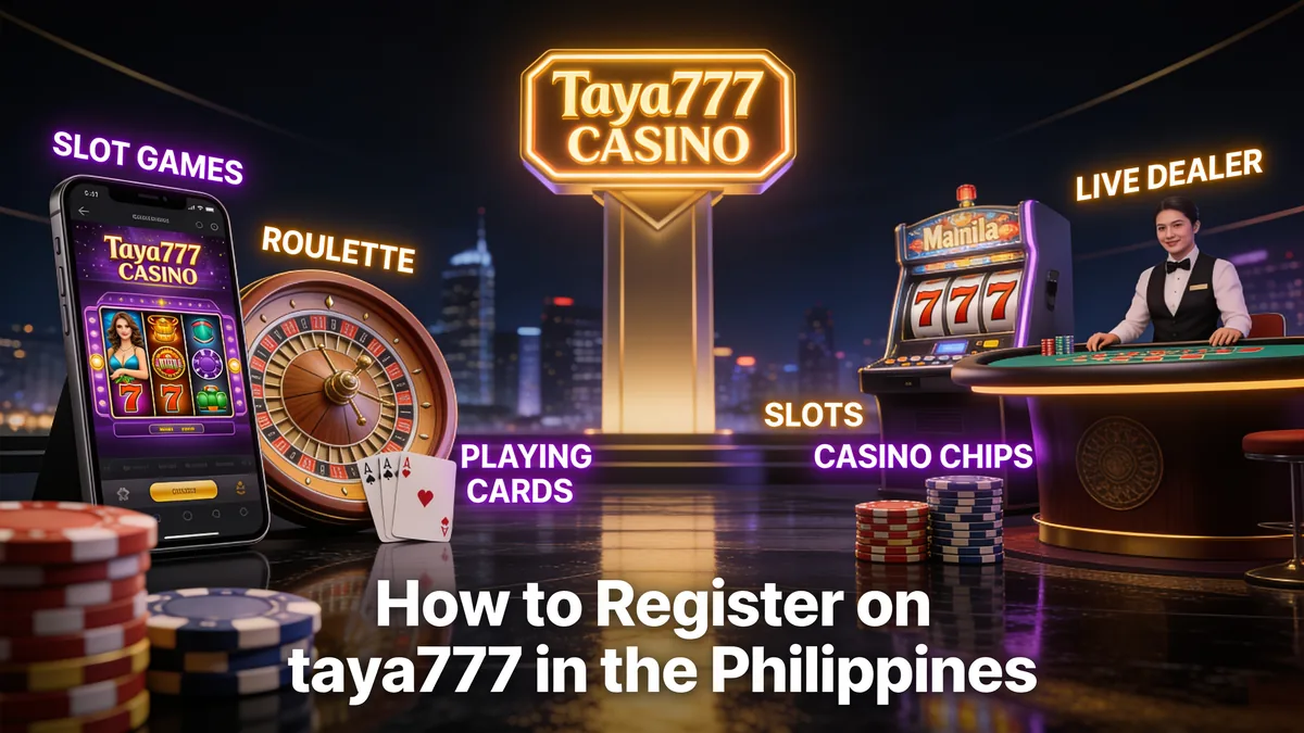 How to Register on taya777 in the Philippines: taya777 guide for players in the Philippines